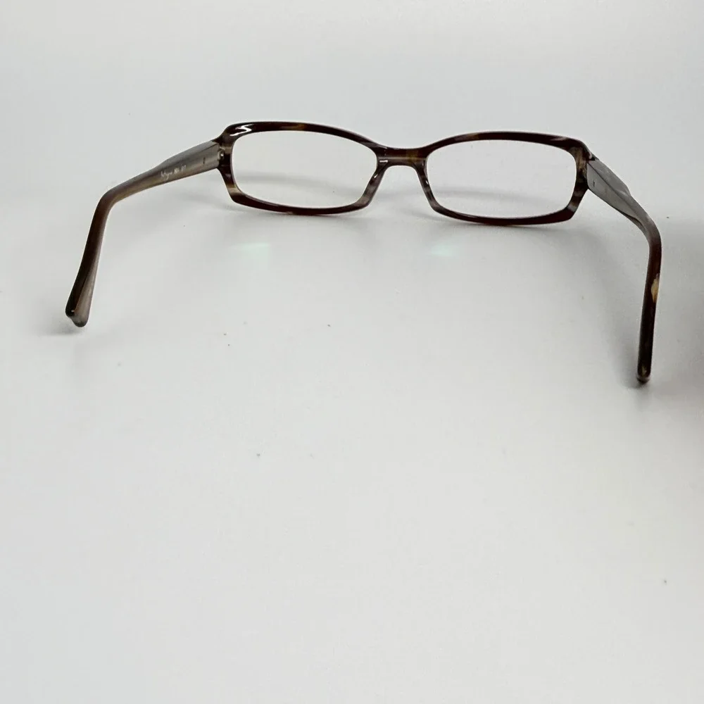 Intrigue H84 517 Womens Eyeglasses Frames Red Tortoise Rectangle 52-16-135 Japan